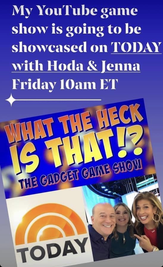 What the heck is that on the Today Show